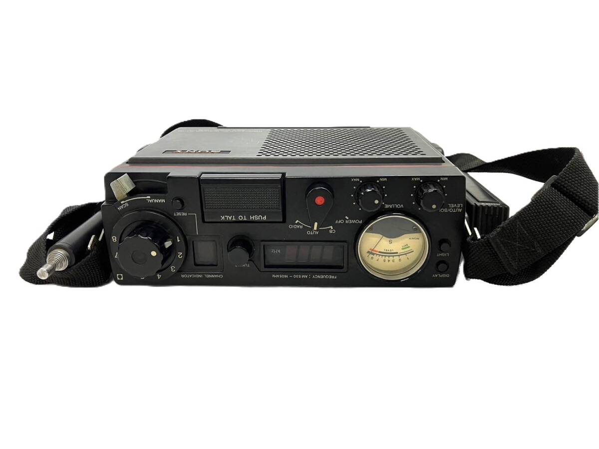(2)【ジャンク品】SONY/ソニー ICB-R5 トランシーバー スキャナー ラジオ 8ch/500mW アマチュア無線 昭和 レトロ（46949H2）の画像6
