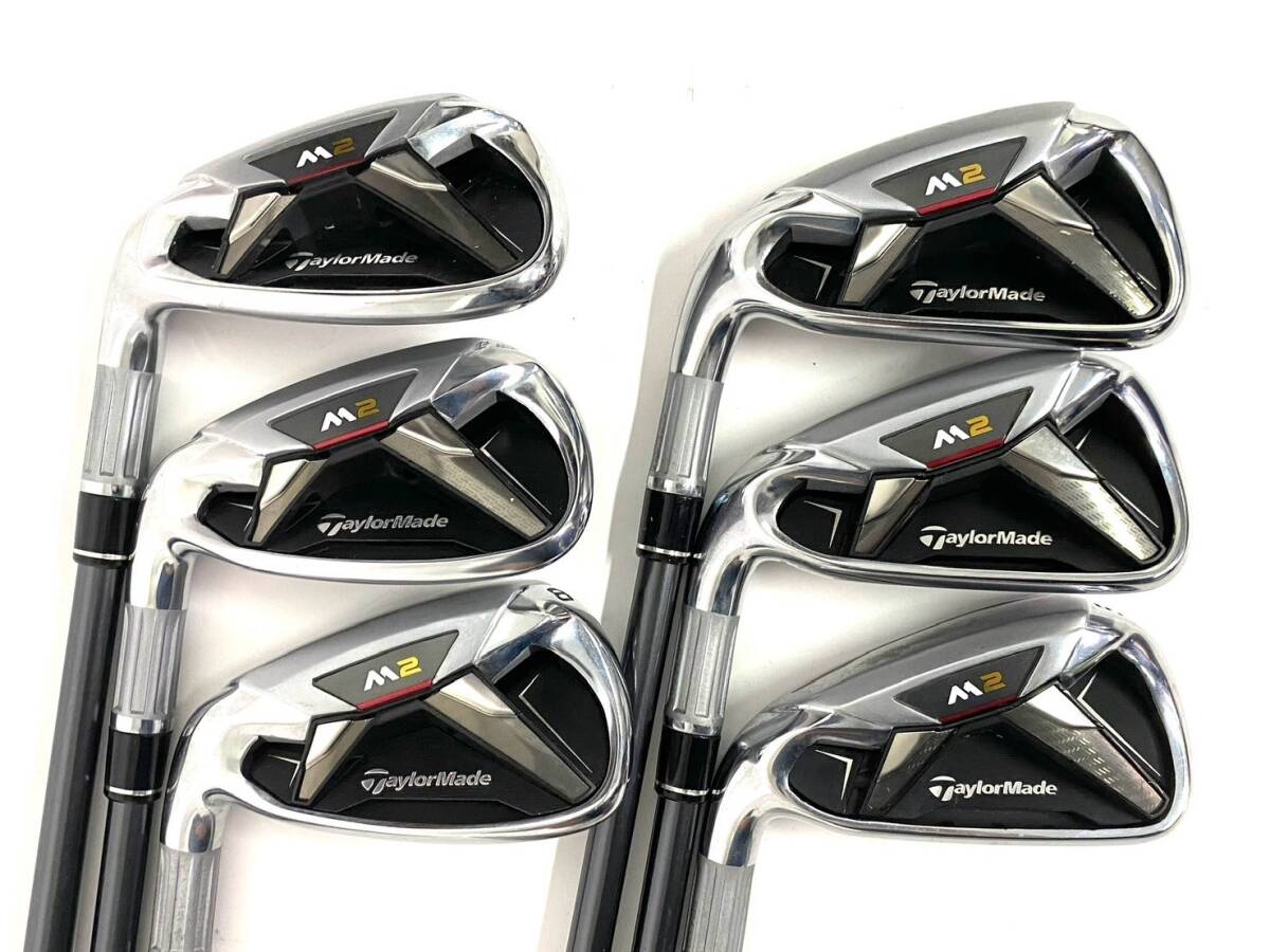 TaylorMade/テーラーメイド M2 TM7-216 #5 6 7 8 9 P 6本セット アイアン FLEX/フレックス R 左利き用 ゴルフクラブ (48375K2)の画像2