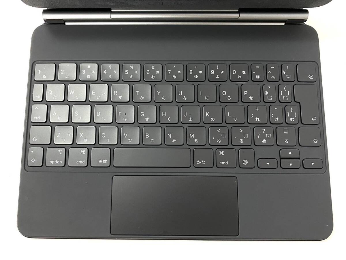 【通電のみ確認済】Apple/アップル Magic Keyboard/マジックキーボード A2261 MXQT2J/A Pro11用 11インチ ブラック/黒 (48043MT4) _画像5