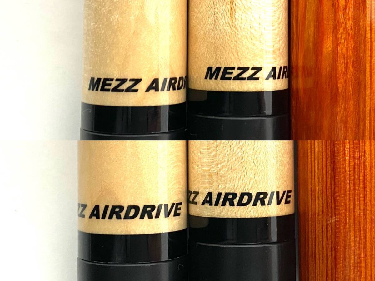 (5) Mezz Cues/メッヅキュー AIR DRIVE/エアドライブ ビリヤードキュー 全長約108.5cm バット×1 シャフト×2 ゲーム (48408MT5)_画像3