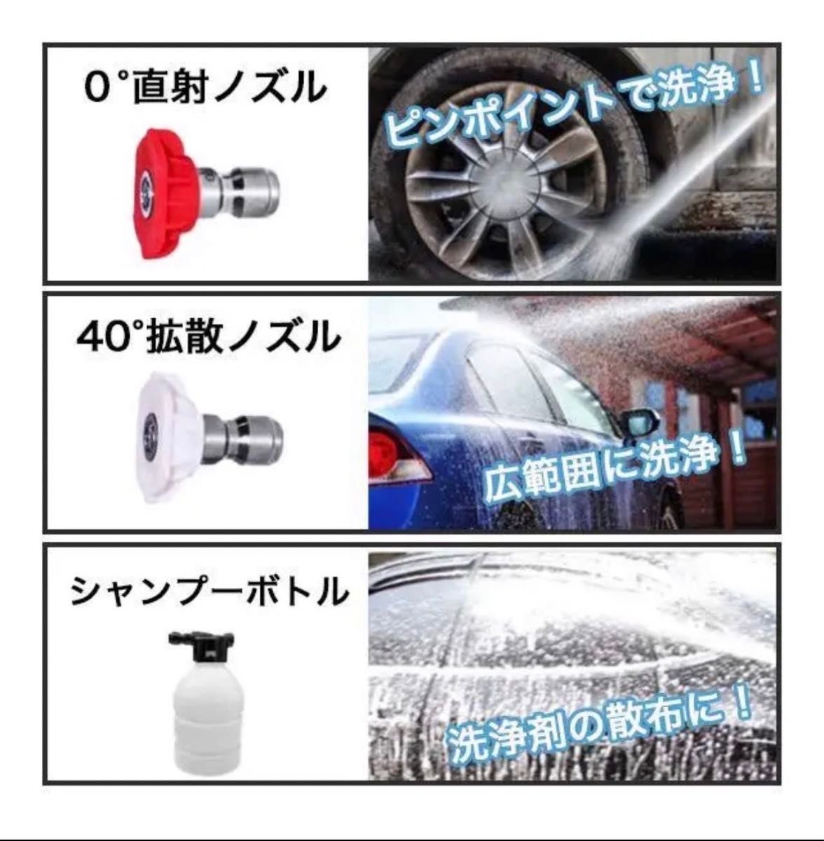 新製品 高圧洗浄機 コードレス 充電式 マキタ makita バッテリー互換　洗車  掃除