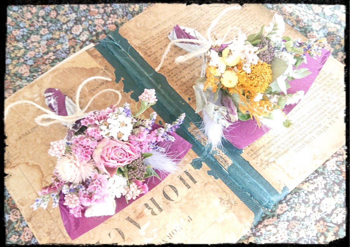 ☆Bouquet de minuit＊小さな花束＊2束＊感謝sale￥1～☆の画像1