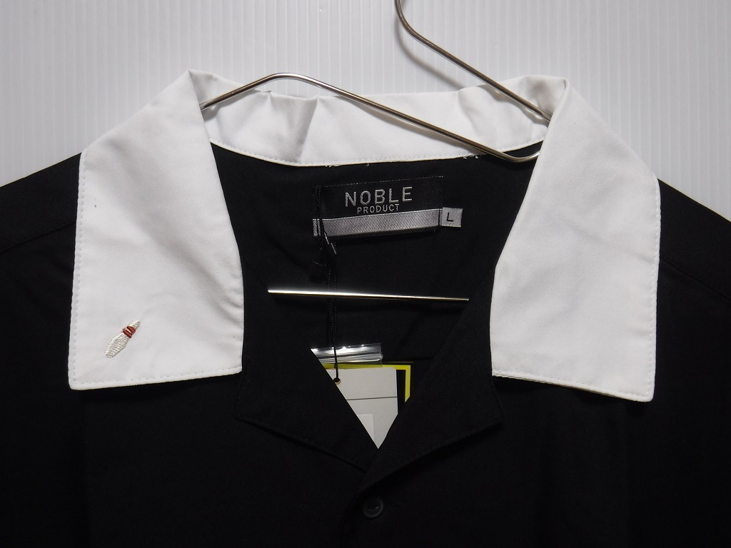 即決■★NOBLE PRODUCT★■ワイド幅ボーリングシャツ SIZE=Lの画像5