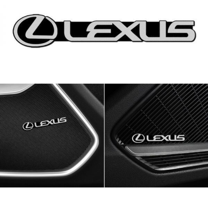 送料無料 LEXUS ミニエンブレム　4枚セット LS LX LC GS ES IS RX RC NX UX CTレクサス_画像2