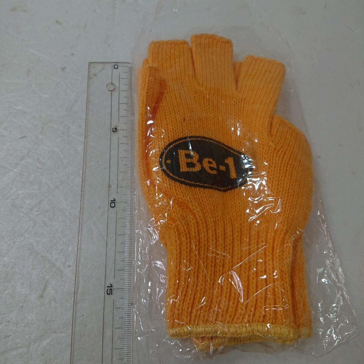 レトロコレクション 当時物＊NISSAN 日産 ニッサン Be-1（ビー・ワン）ノベルティ 記念品 非売品ワークグローブ 軍手 手袋の画像3