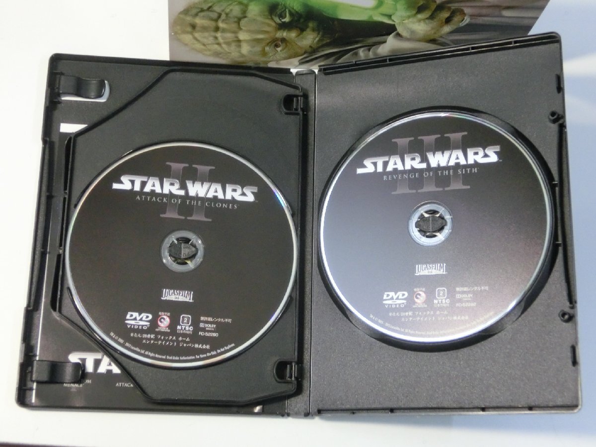 Kml_ZDVD690／スター・ウォーズ プリクエル・トリロジー DVD-BOX＜初回生産限定版＞ エピソードI～VI （国内DVD ２セット ６枚）の画像5