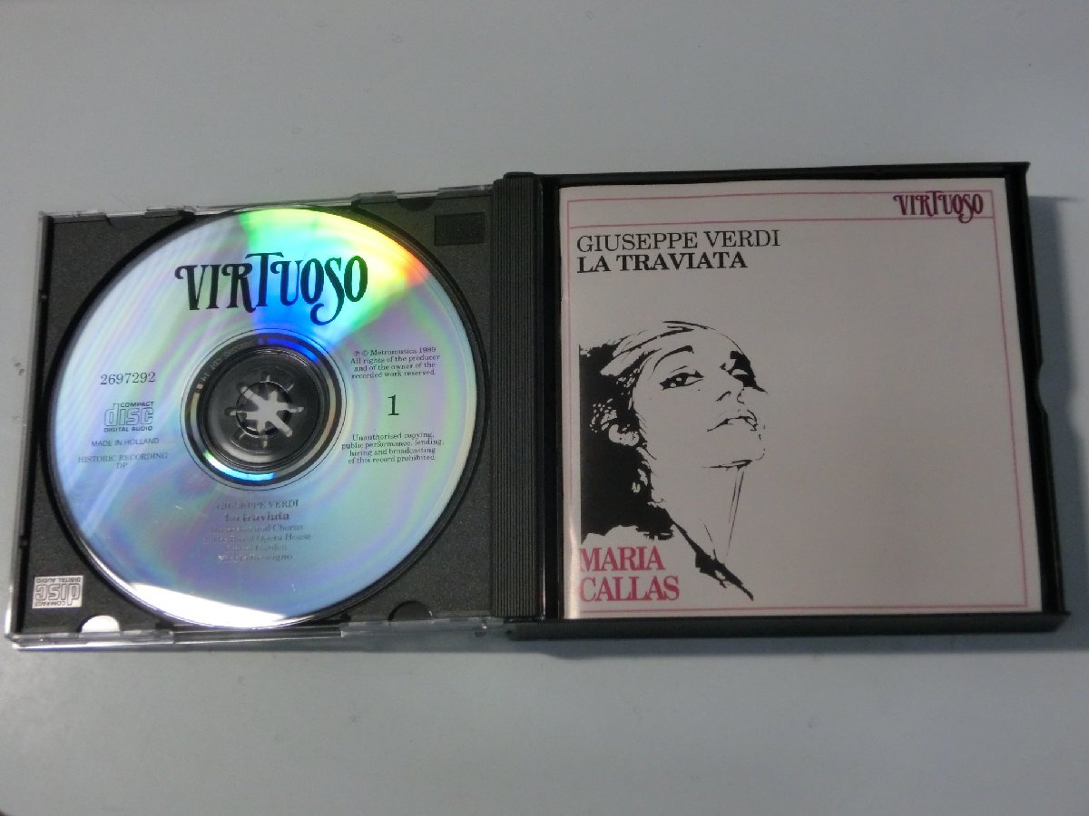 Kml_ZCD1913／ヴェルディ：歌劇「椿姫」全曲 マリア・カラス/ニコラ・レッシーニョ （輸入CD 2枚組）の画像4