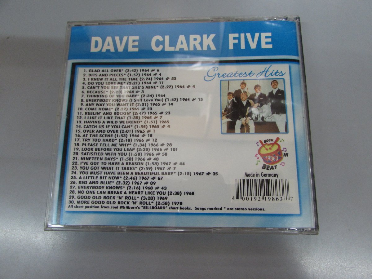 Mdr_ZCa1038 DAVE CLARK FIVE/Greatest Hitsの画像3