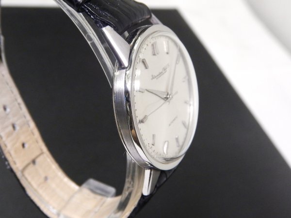 6289 希少売切り☆ IWC SCHAFFHAUSEN PLATINUM Cal.853 インターナショナルウォッチ シャフハウゼン プラチナ 自動巻き メンズ 腕時計の画像3