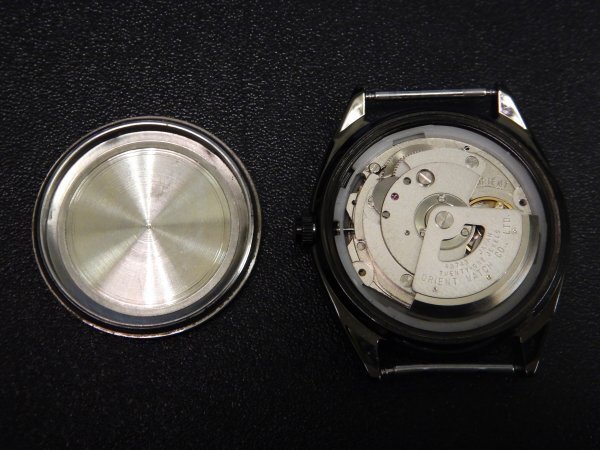 6288 売切り☆ ORIENT ER1M-D0 AUTOMATIC BLACK DATE オリエント デイト ブラック 自動巻き 腕時計_画像9