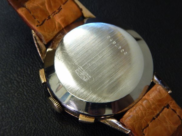 6079 希少売切り☆ DOXA anti magnetique Chronograph Watch ドクサ クロノグラフ 手巻き メンズ 腕時計 アンティーク_画像5