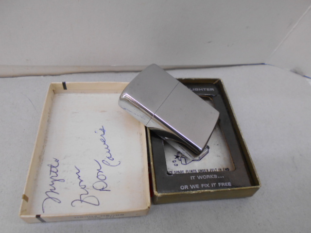 ビンテージ Zippo KOPPERS 化学 1975年製 未使用 ニアミントコンディション,オリジナルインナー箱は汚れ,痛みがありますの画像3