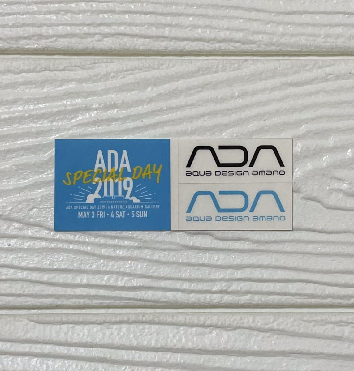 [ супер редкий ]ADA aqua дизайн amano стикер nature аквариум SPECIAL DAY 2019 специальный tei небо . более того 