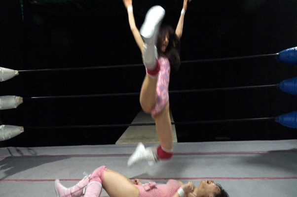 キャットファイト 女子プロレス ピンクカフェオレ DVD レッスルビューティースターズ 4 PWBS-04の画像10