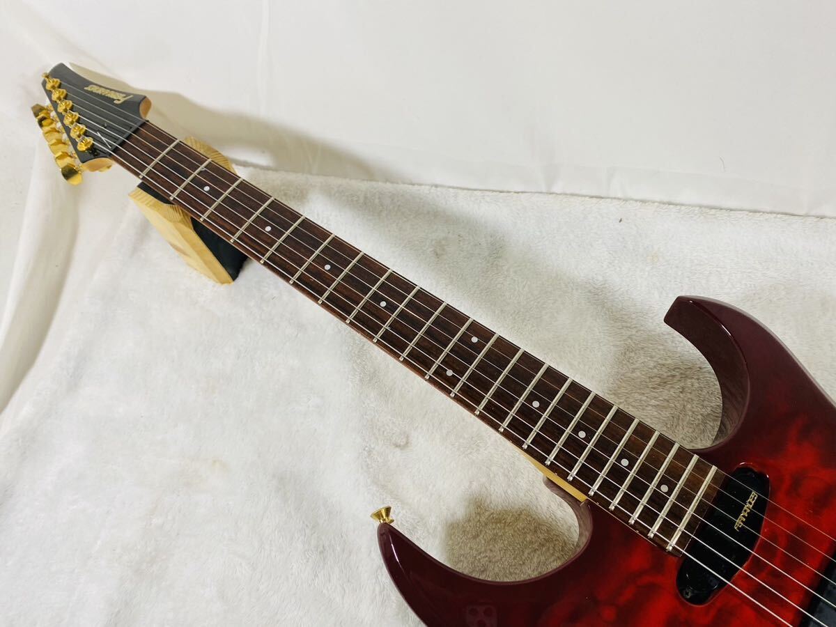 Fernandes FGZ-420 レッドフレイム エレキギター フェルナンデス ゴトーペグの画像4