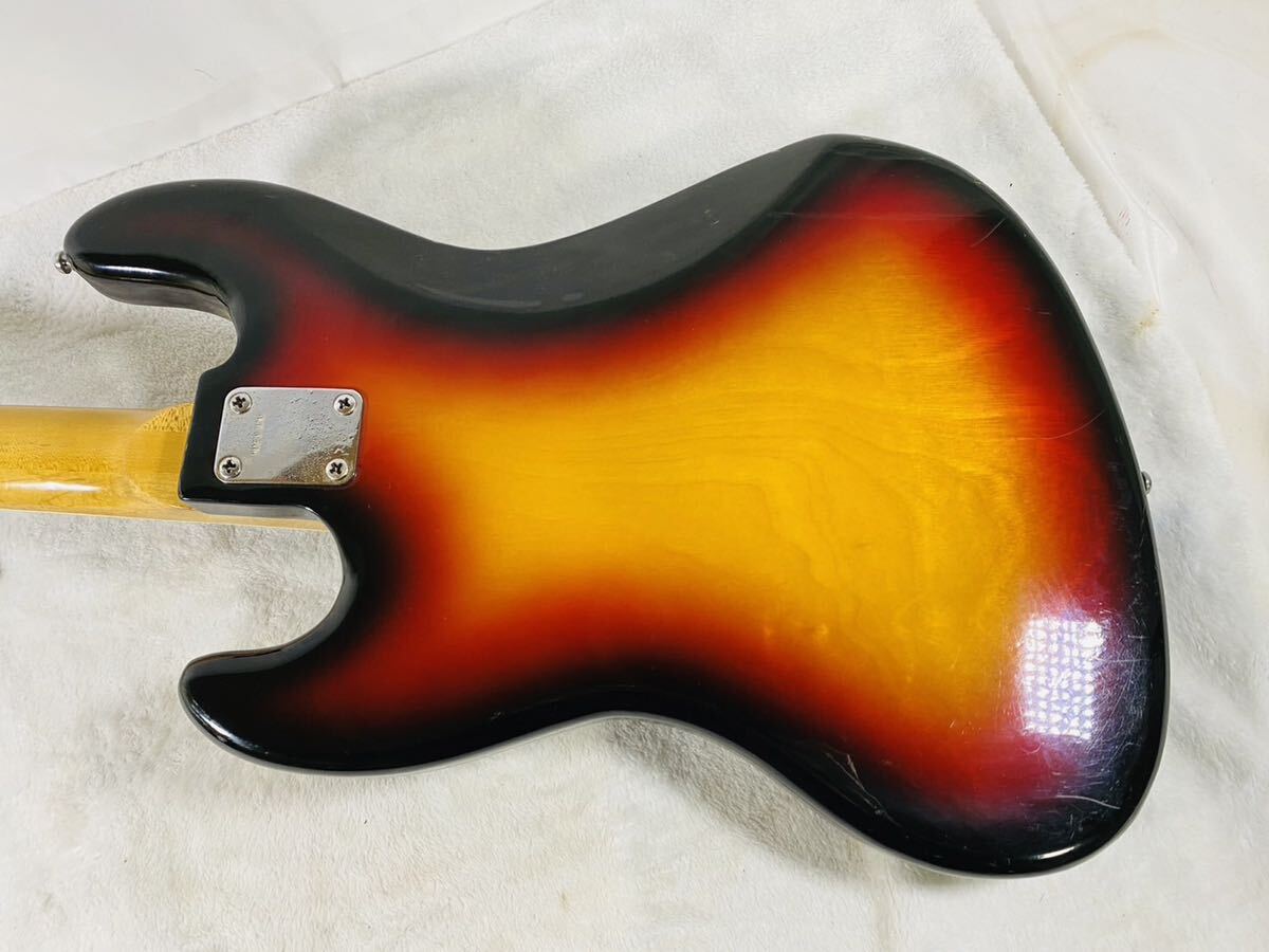 Gallan Electric Bass エレキベース ギャラン　MADE IN JAPAN 日本製　70年代　ジャパンヴィンテージ　ジャズベース　現状品　ケースおまけ_画像10