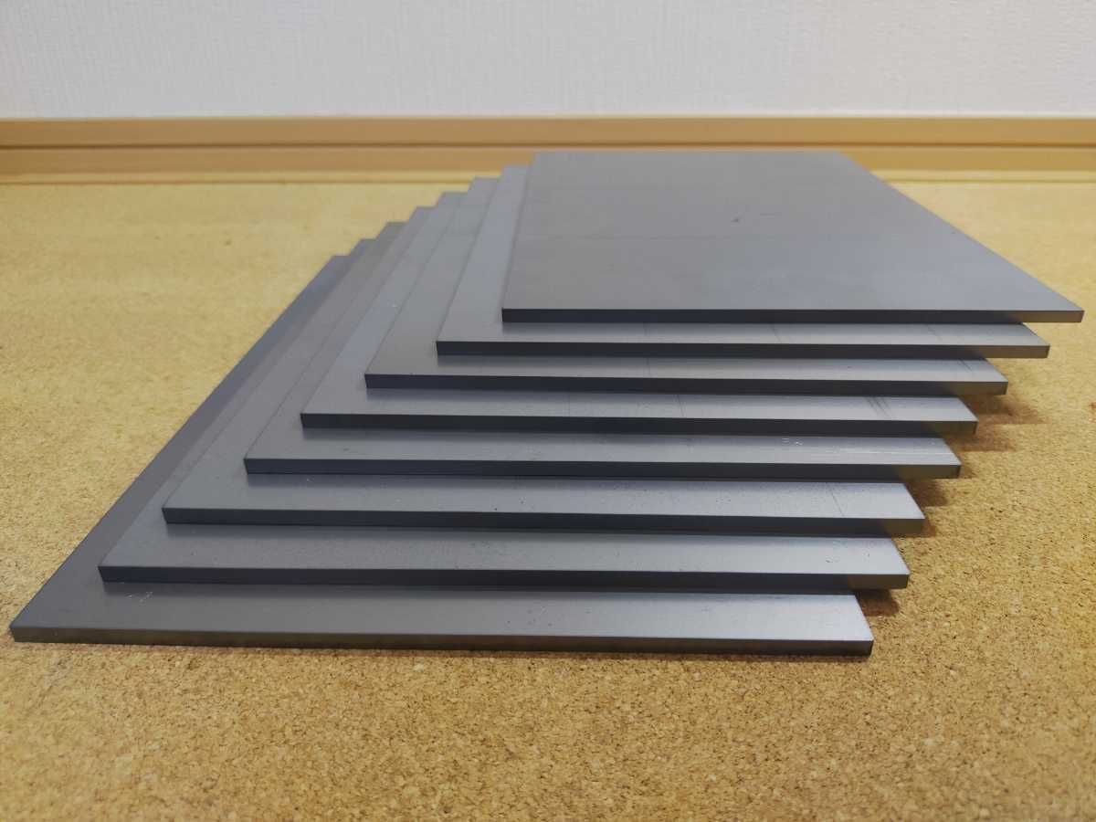 送料無料！不用品処分! 鉄板 S45C 4.5ミリ 200ミリ×300ミリ 8枚セット 16.8キロ 鉄板 鉄板 切り売り 鋼材 DIYの画像3