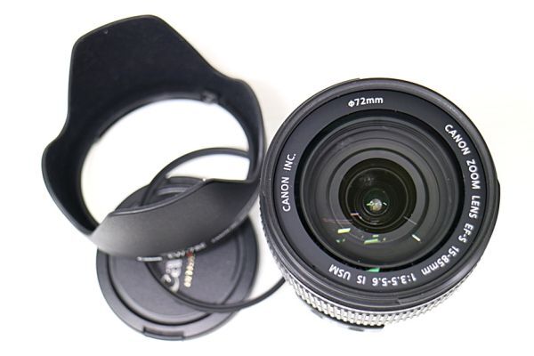 K4w8 Canon EOS 7D 15-85mm F3.5-5.6IS USM デジタル一眼 動作未確認 60サイズの画像8