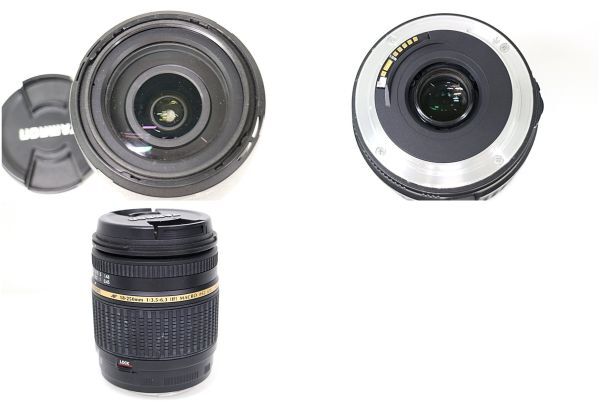 JT4w84 Canon EOS Kiss Digital X TAMRON 18-250mm F3.5-6.3 カメラ 通電○ その他動作未確認 60サイズの画像9