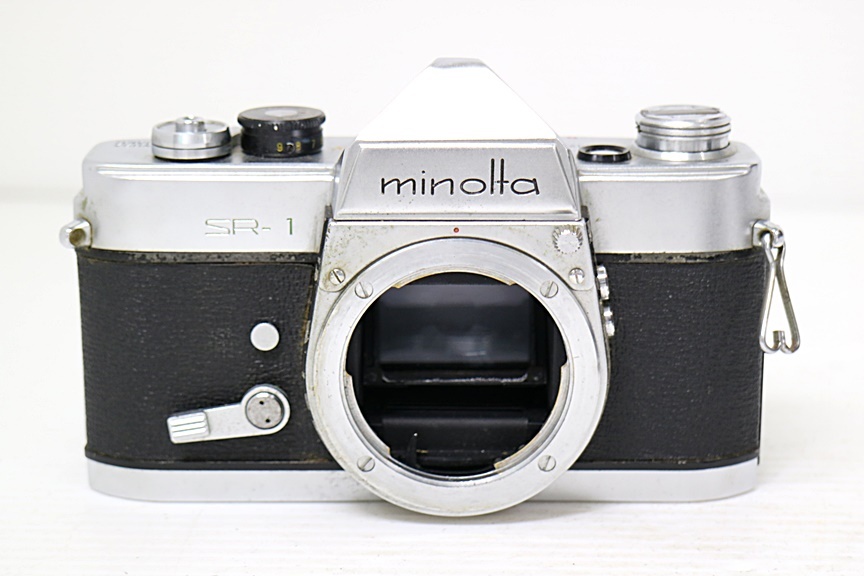 K3w115 MINOLTA SR-1 55mm F2 20mm F4.5 カメラ シャッター○ その他動作未確認 60サイズの画像2