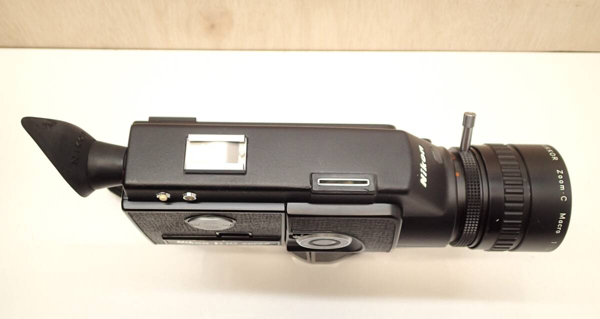 J118B ニコン Nikon　8㎜ フィルムカメラ シネカメラ　R10 SUPER　通電OK 希少 人気 昭和レトロ 現状品 詳しい動作未確認の為ジャンク品