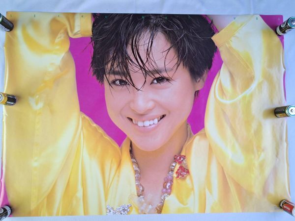 美品 松田聖子 ポスター SONY ソニー 昭和 アイドル 80年代 美品 松田聖子 ポスター SONY ソニー 昭和 アイドル 80年代