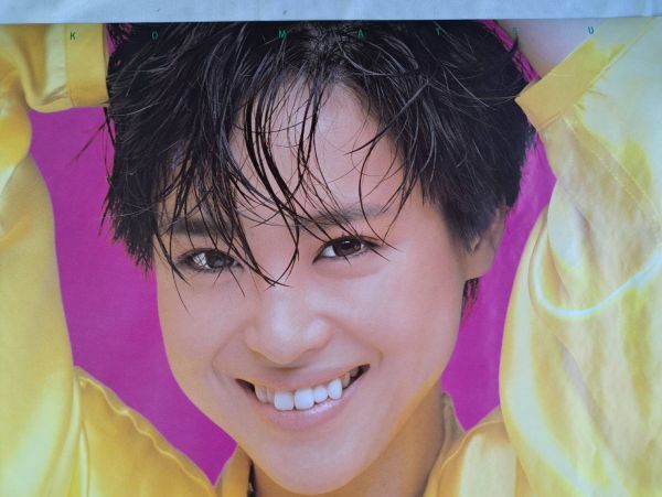 美品 松田聖子 ポスター SONY ソニー 昭和 アイドル 80年代 美品 松田聖子 ポスター SONY ソニー 昭和 アイドル 80年代