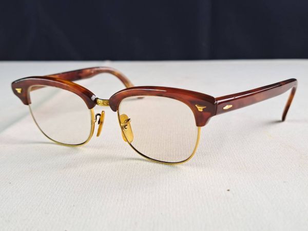  mountain : K18ps.@ tortoise shell glasses frame tortoise shell 18 gold glasses glasses lens entering gross weight approximately 37g Gold 