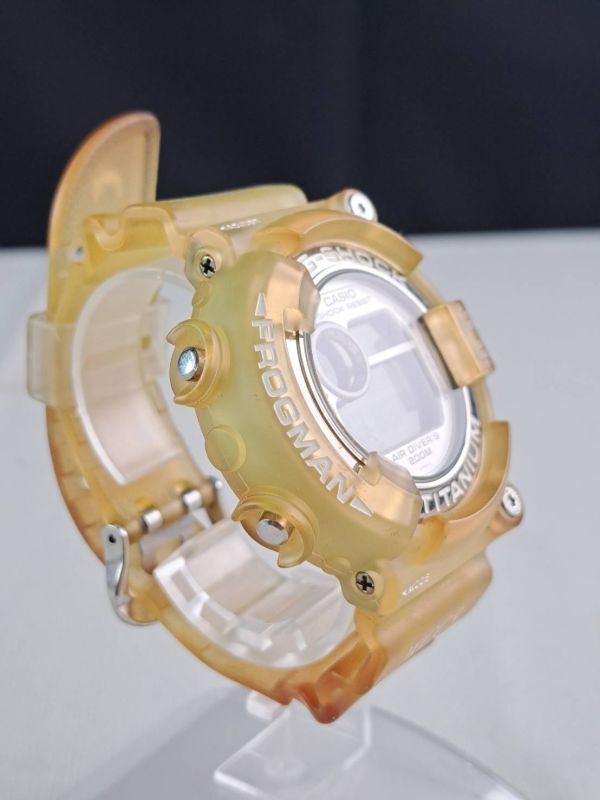 K : カシオ Gショック フロッグマン W.C.C.S. クォーツ 腕時計 メンズ DW-8201WC CASIO 稼働品の画像3
