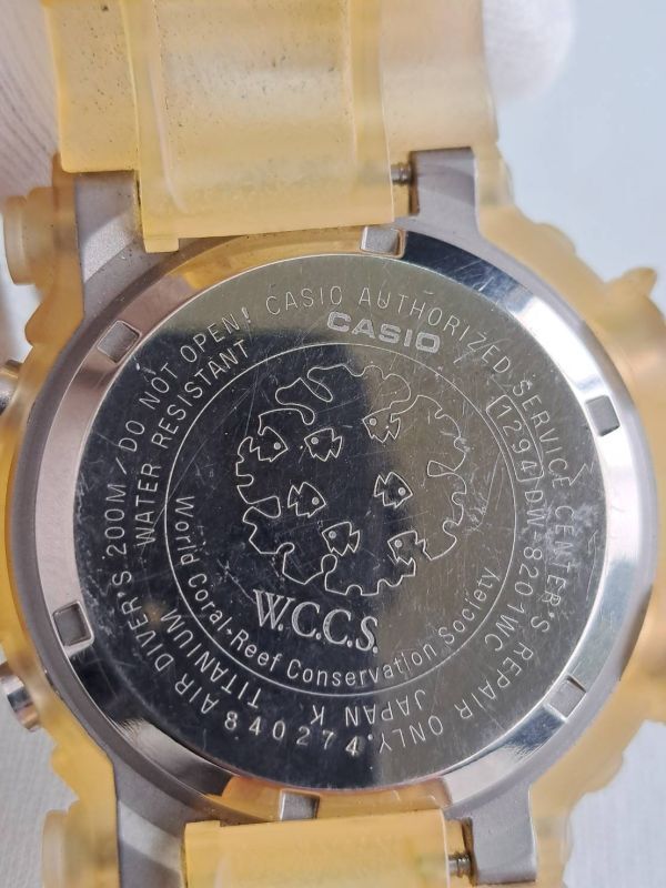 K : カシオ Gショック フロッグマン W.C.C.S. クォーツ 腕時計 メンズ DW-8201WC CASIO 稼働品の画像8