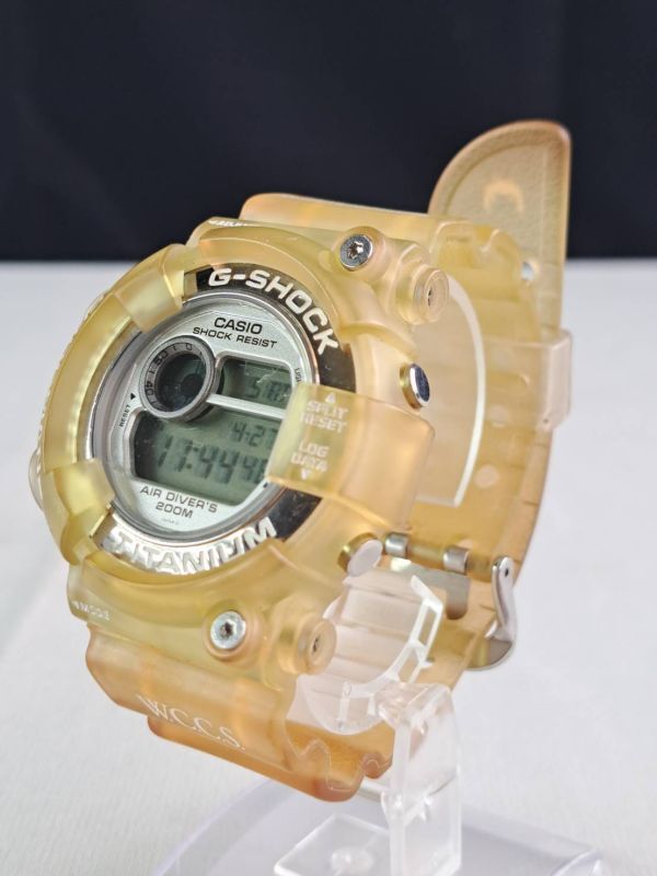 K : カシオ Gショック フロッグマン W.C.C.S. クォーツ 腕時計 メンズ DW-8201WC CASIO 稼働品の画像1