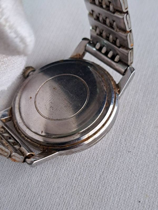 山 : KING SEIKO キングセイコー DIASHOCK 25 JEWELS 手巻き 腕時計 稼働品の画像9