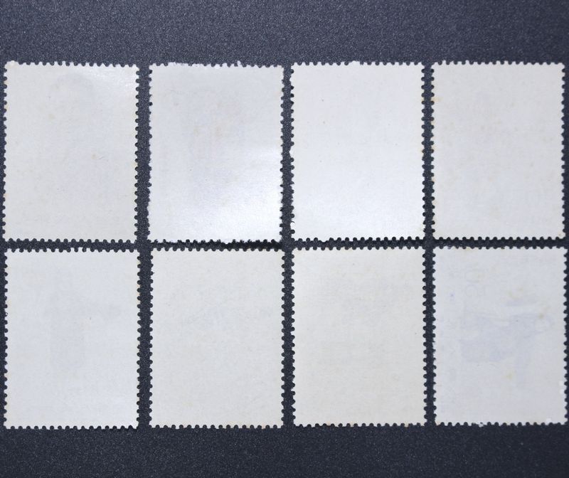4■ 未使用 中国切手 紀94 梅蘭芳舞台芸術 8種完 1962年の画像2