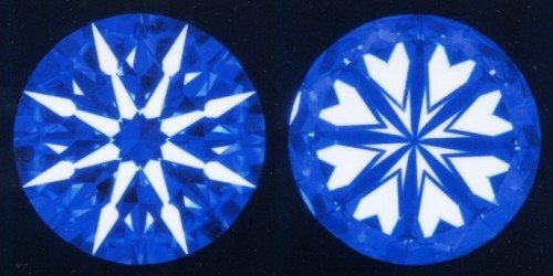 人気の新作 鑑定書付 0.4カラット 安い ルース ダイヤモンド 0.455ct CGL H&C 3EXカット FLクラス Dカラー ダイヤモンド