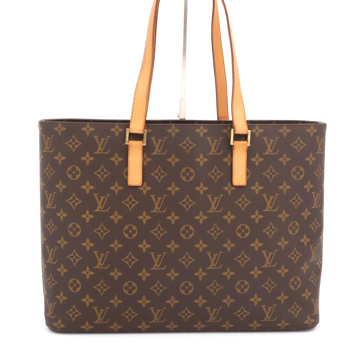 ルイヴィトン LOUIS VUITTON モノグラム ルコ トートバッグ ショルダーバッグ 肩掛け ブラウン メンズ レディース レザー M51155の画像2