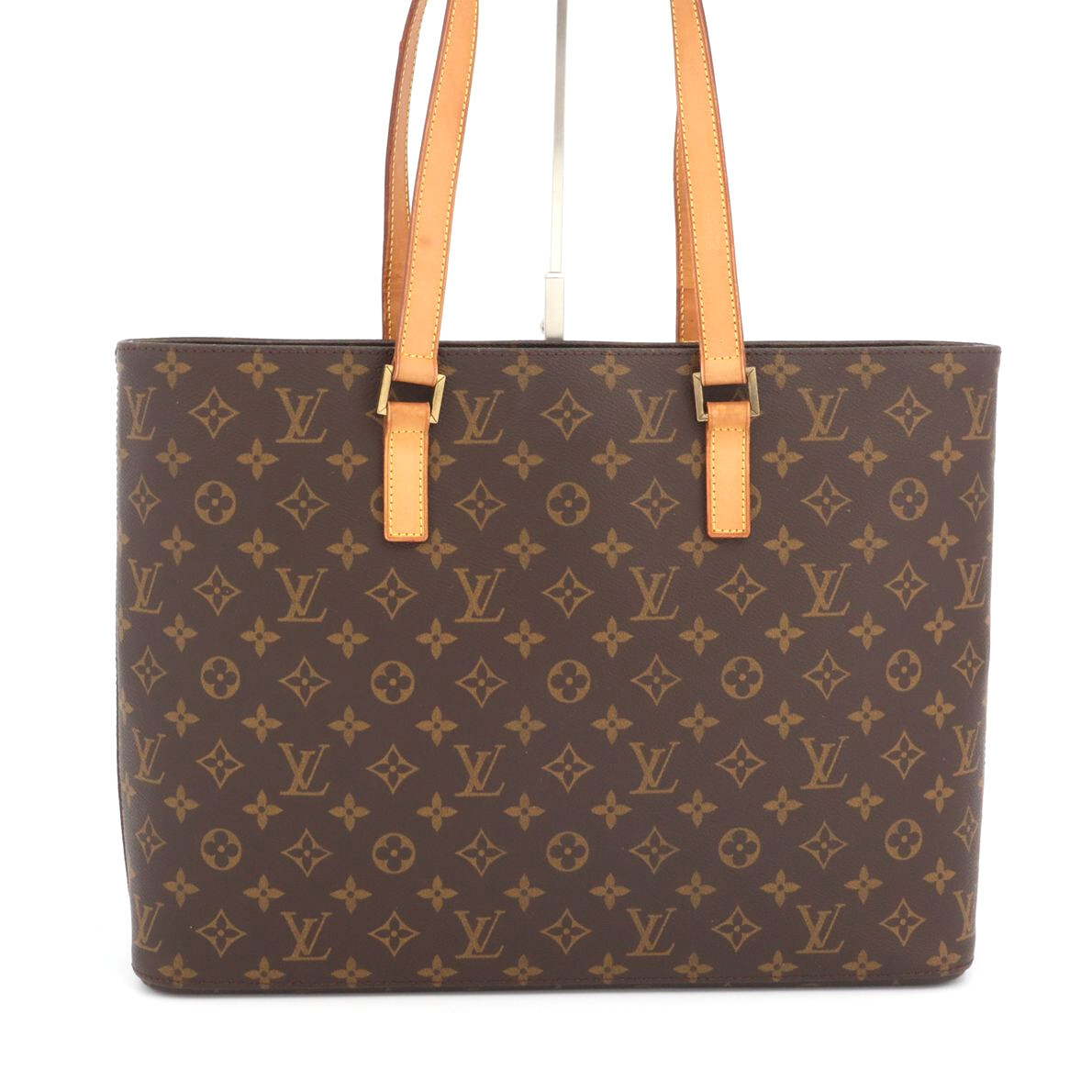 ルイヴィトン LOUIS VUITTON モノグラム ルコ トートバッグ ショルダーバッグ 肩掛け ブラウン メンズ レディース レザー M51155の画像3