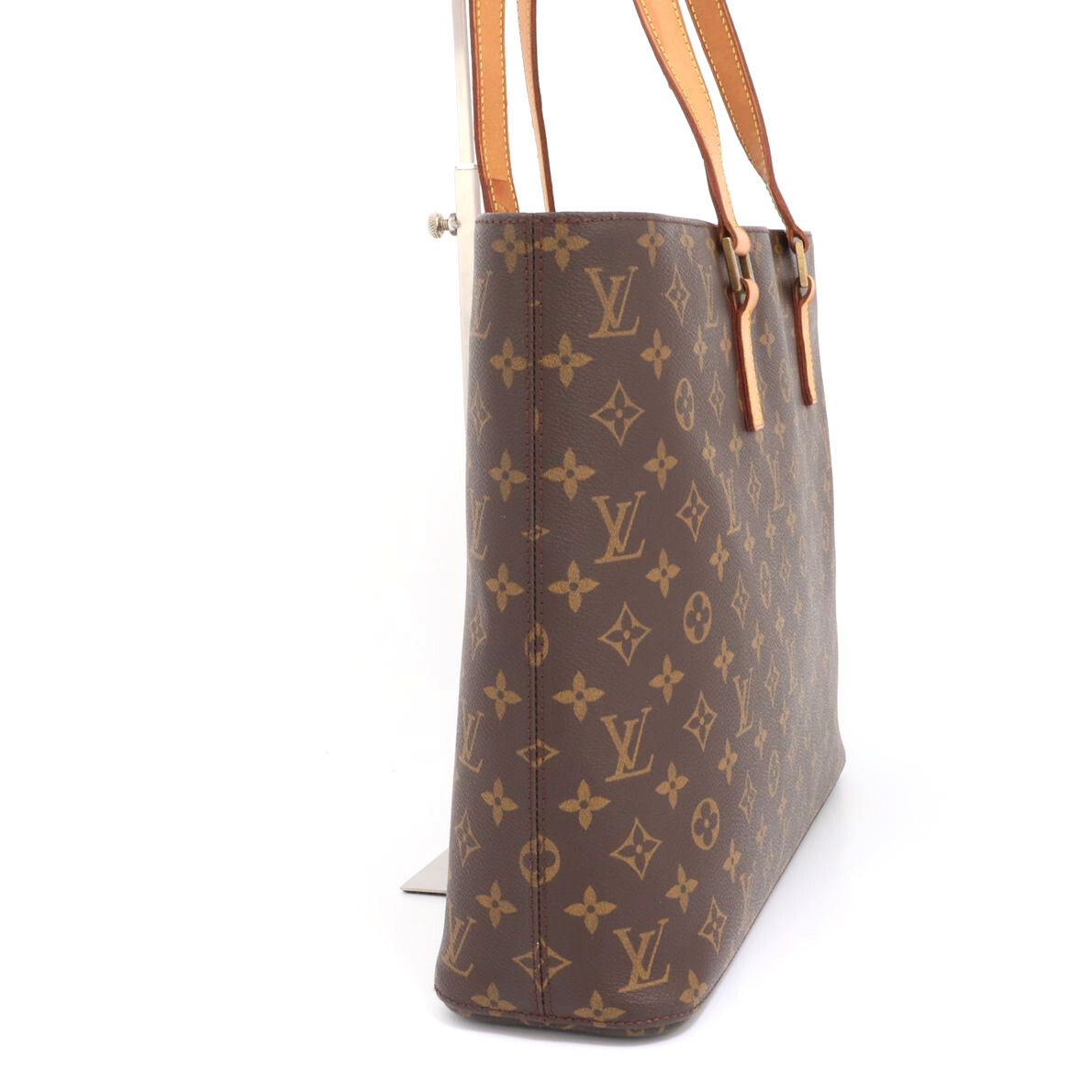 ルイヴィトン LOUIS VUITTON モノグラム ルコ トートバッグ ショルダーバッグ 肩掛け ブラウン メンズ レディース レザー M51155の画像5