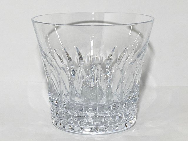 ◎【未使用保管品】Baccarat バカラ ティアラ ロックグラス タンブラー 1客 クリスタルガラス 食器の画像3