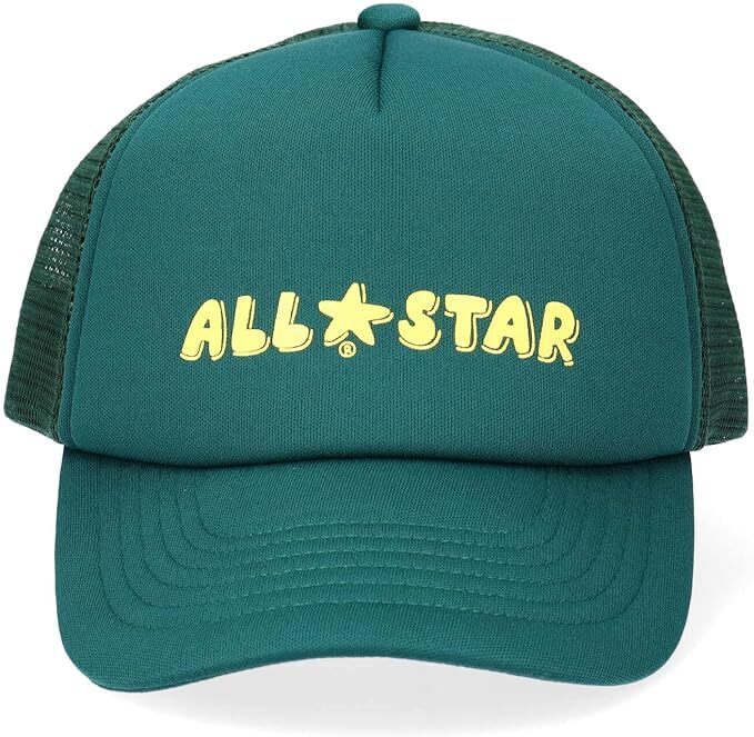 CONVERSE ALL★STAR トラッカー メッシュ キャップ CNS YN TRUCK MESH CAP (51 ダークグリーン) 帽子 野球帽 オールスター [コンバース]_画像2