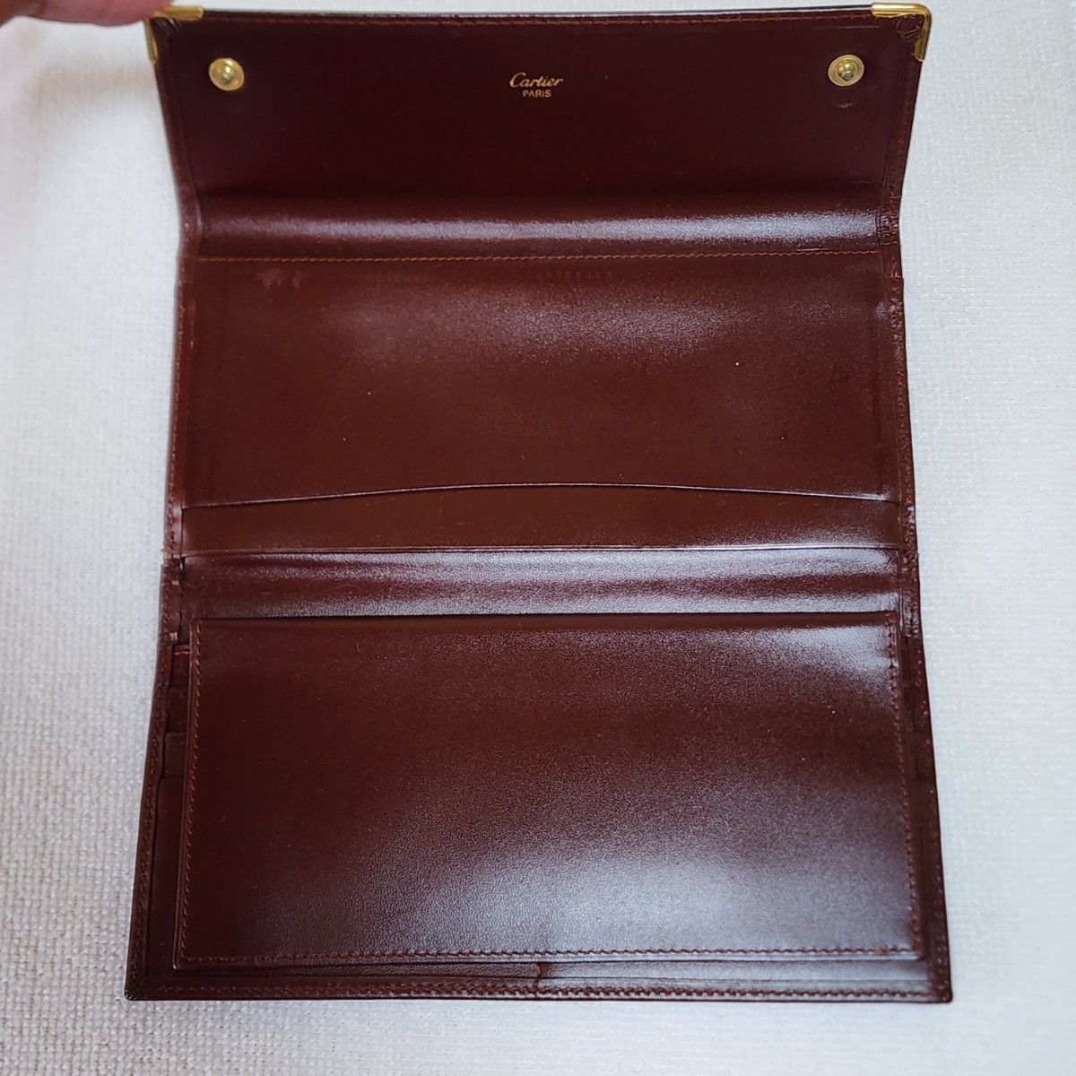 Cartier カルティエ マストライン ロングウォレット 三つ折り 長 Cartier カルティエ マストライン ロングウォレット 三つ折り 長