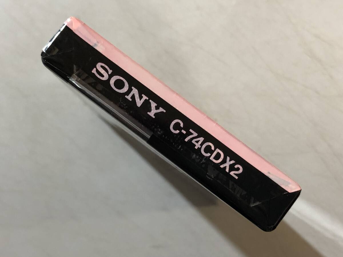 SONY　ハイポジション　C-74CDX2　CDix Ⅱ　未開封　1円_画像6