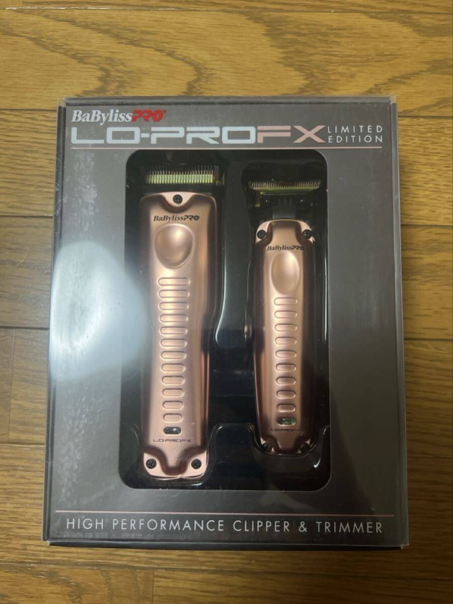 BaByliss Pro Limited Edition LO-PROFX RG バリカン　レア　希少　美容師　理容師　フェード　ウォール　コードレス　床屋　日本未発売_画像6