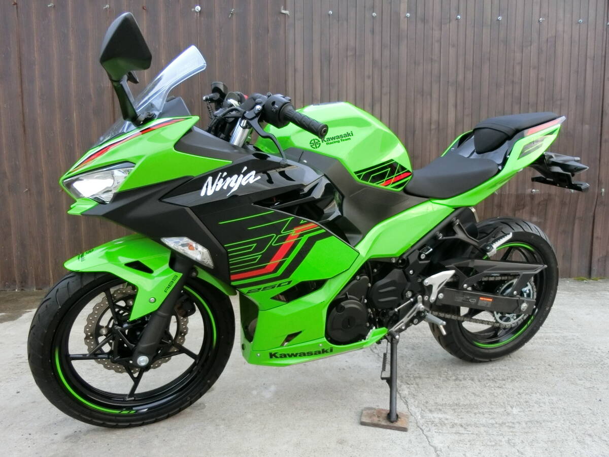 NINJA 250　EX250Y インジェクションFI ABS付き　3245ＫＭ　全て実動確認済み　全国発送可能 陸送のみ　動画付き_画像1