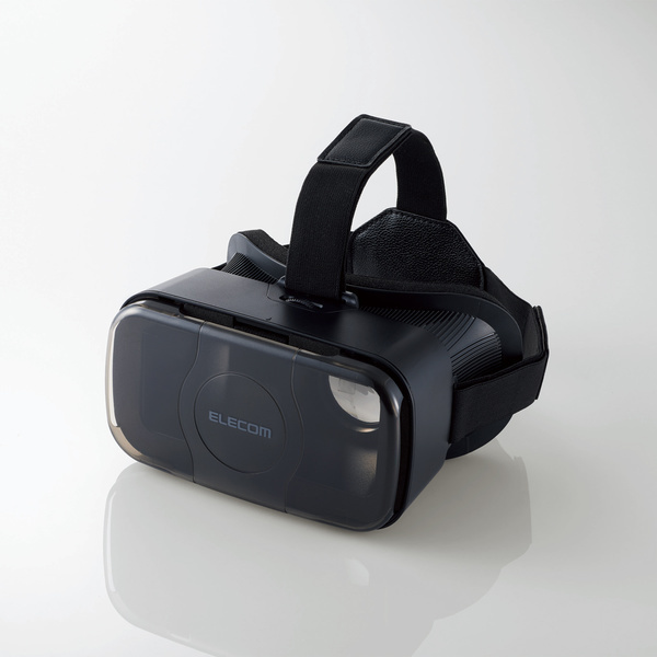 VRゴーグル 手軽にVRを楽しめるエントリーモデルで、目幅調整機能と眼鏡対応で快適に視聴できるスタンダードタイプ: VRG-S01BK_画像1