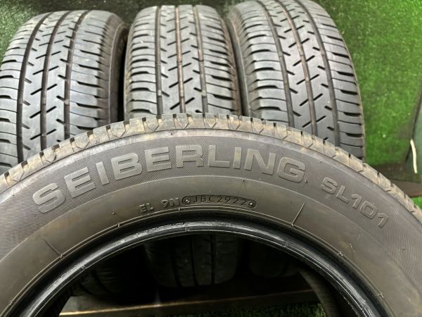 22年製　SEIBERLING　SL101　（ブリヂストン）　195/65R15　4本　5.7ｍｍ以上　溝あり　深溝　サマータイヤ　プリウス　セレナ　ノア_画像6