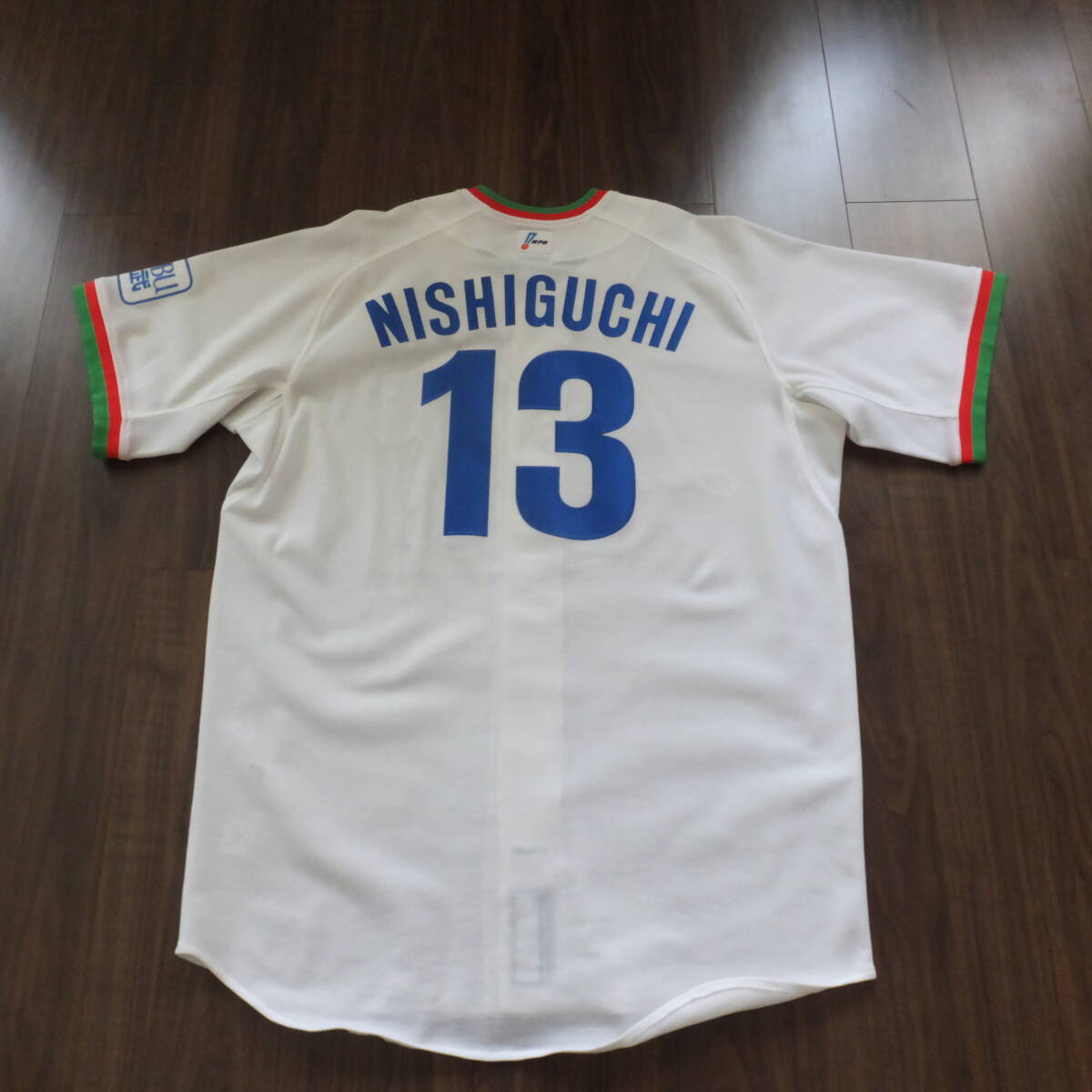 ●○【NPB/USED】西武ライオンズ●黄金期●西口文也現二軍監督●プロコレクション●ナイキ製●2XL●脇カット●美品○●_画像7