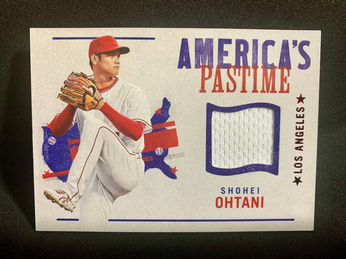 大谷翔平 2022 paniniパッチカードAMERICA'S PASTIME 大谷翔平 2022 panini CHRONICLES AMERICA'S PASTIME パッチ