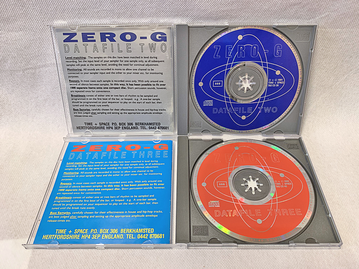 !![ freebie attaching ] sampling CD ZERO-G TWO, THREE!!