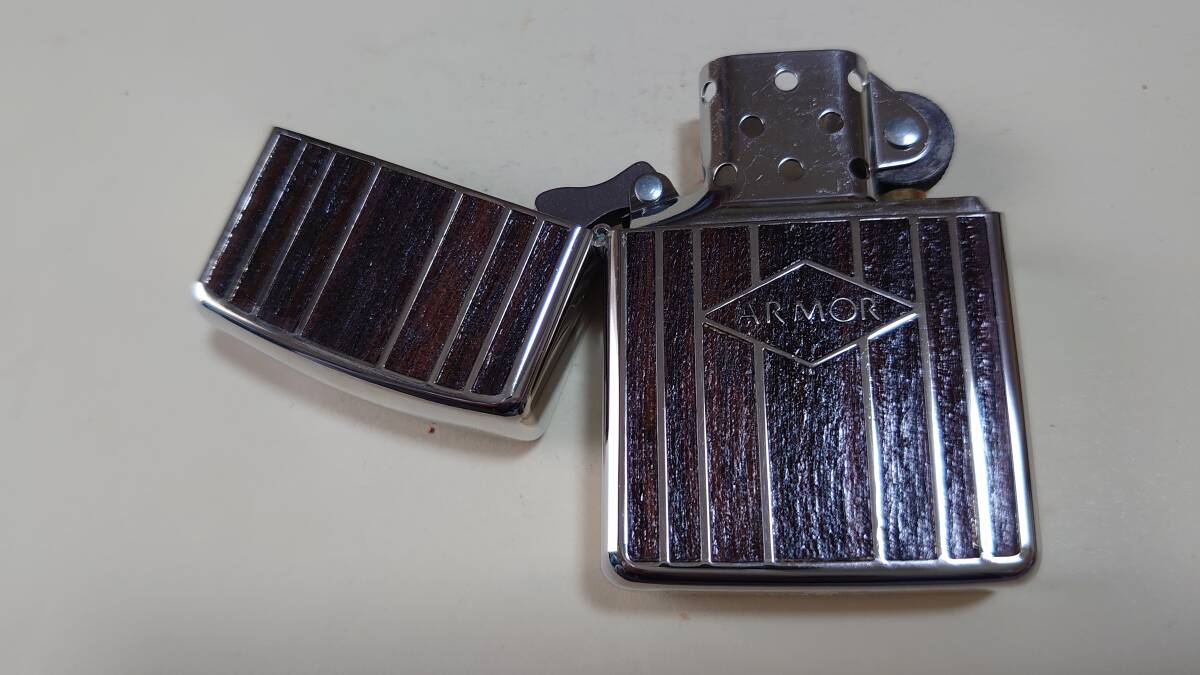 新品未使用品 ZIPPO Armor(アーマー) WOOD COMB (2004)の画像7