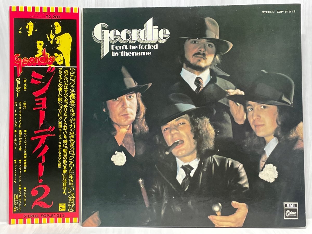 ☆洗浄済 ジョーディー 2 Geordie Don't be fooled by the name 見開きジャケット 国内盤 EOP-81013 帯付 LPの画像1